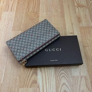 NWT GUCCI Supreme Stars Wallet